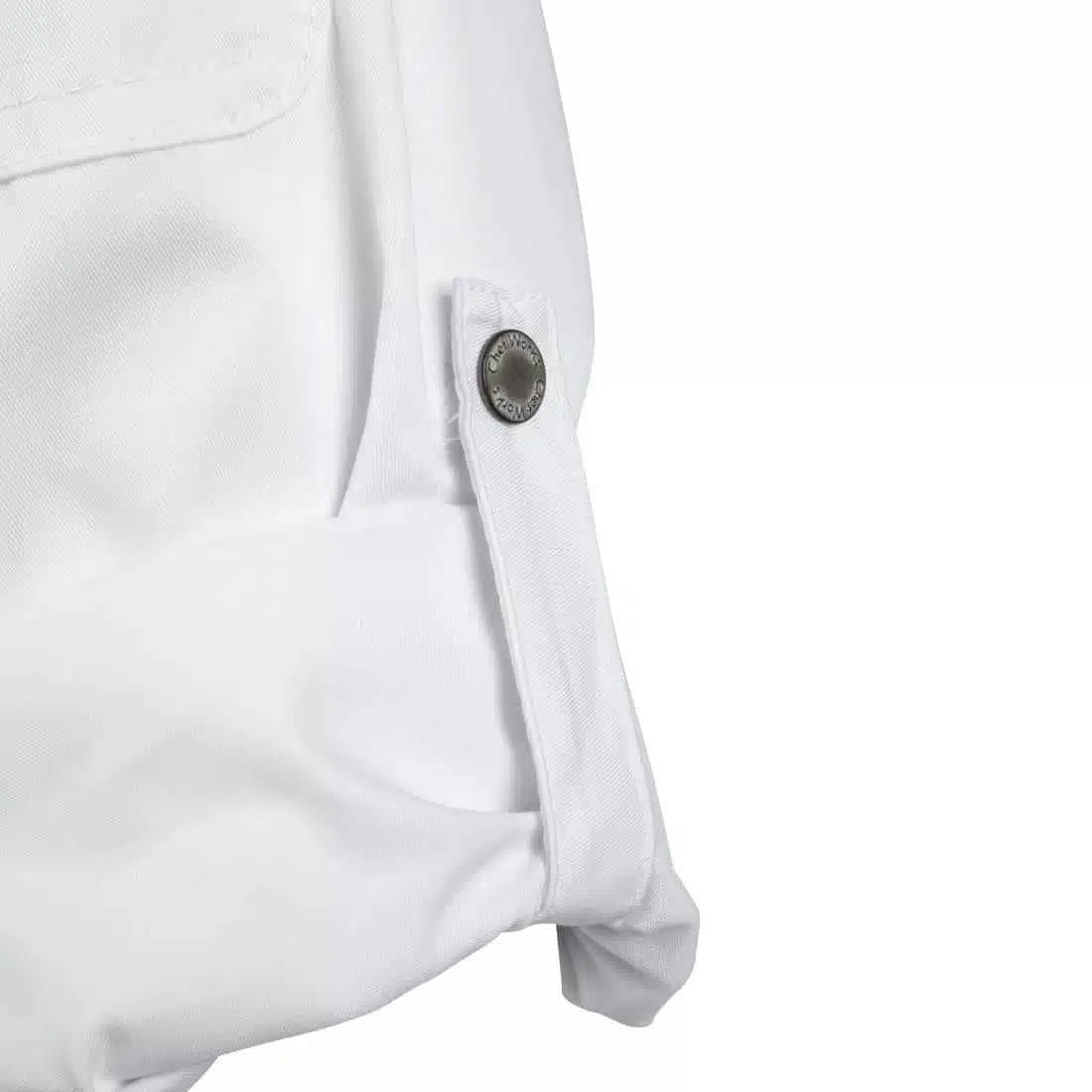 Chef Works Unisex Hartford Lightweight Chef Jacket White - Image 10