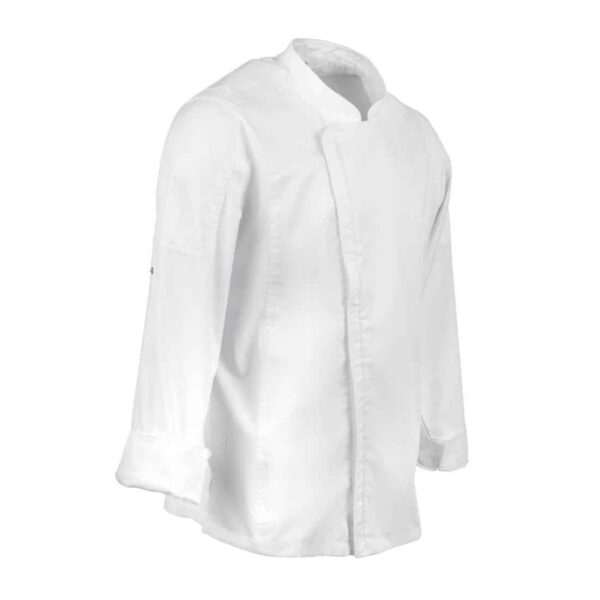Chef Works Unisex Hartford Lightweight Chef Jacket White - Image 12