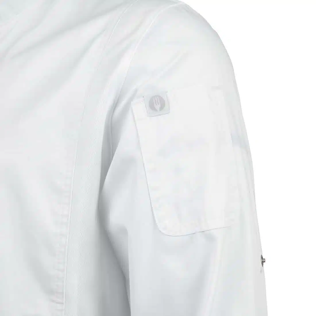 Chef Works Unisex Hartford Lightweight Chef Jacket White - Image 13