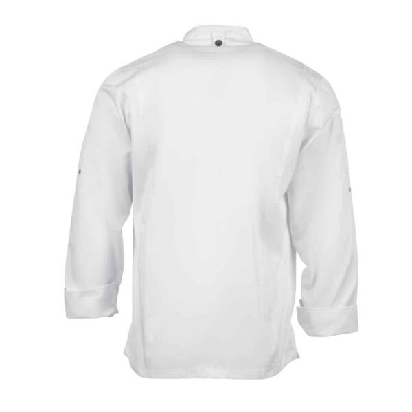 Chef Works Unisex Hartford Lightweight Chef Jacket White - Image 15