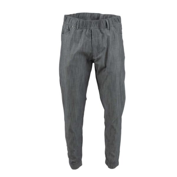 Chef Works Urban Jogger 257 Black and White Fine Stripe - Image 2