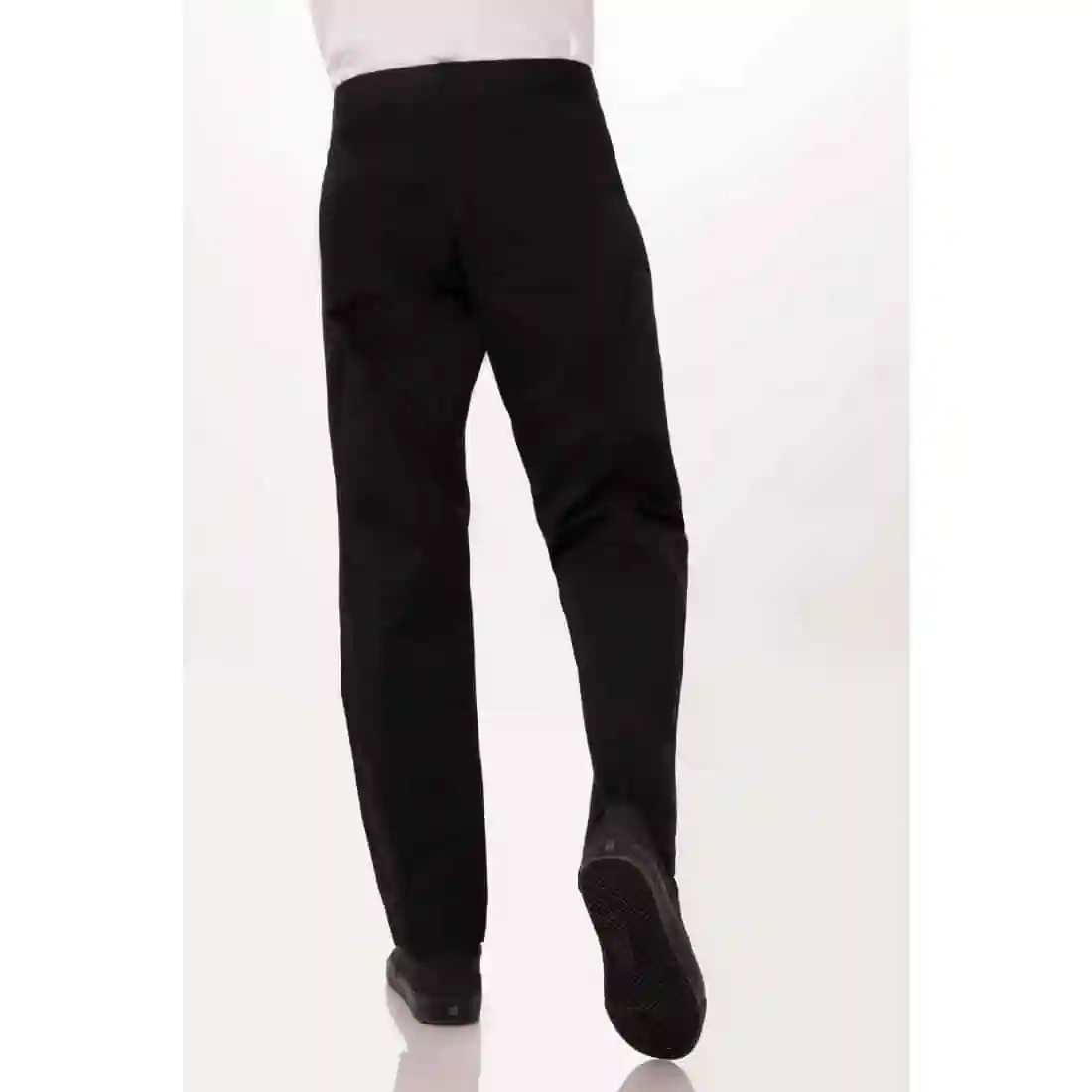 Chef Works Men's Lightweight Slim Trouser Black - Image 5