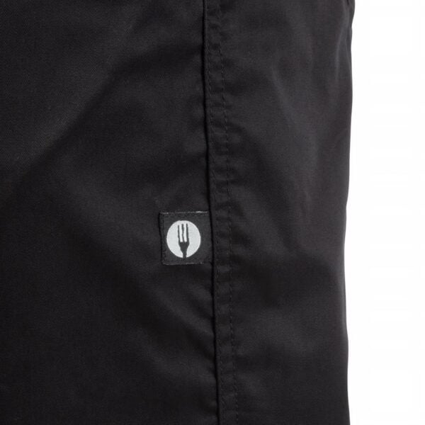 Chef Works Men's Lightweight Slim Trouser Black - Image 14