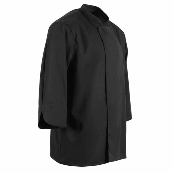 Whites Unisex Atlanta Chef Jacket Black - Image 3