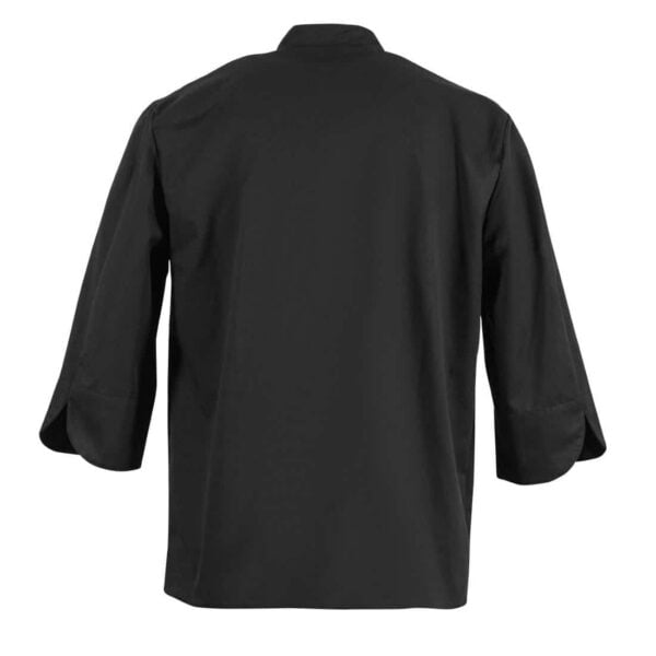 Whites Unisex Atlanta Chef Jacket Black - Image 5