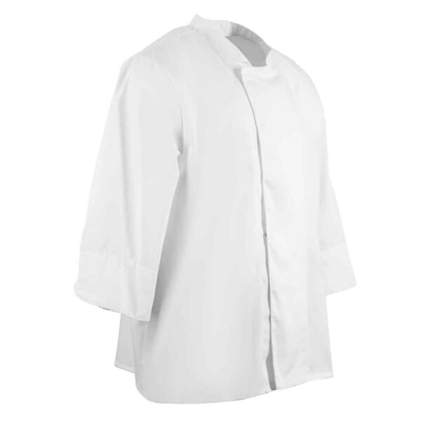 Whites Unisex Atlanta Chef Jacket White - Image 3