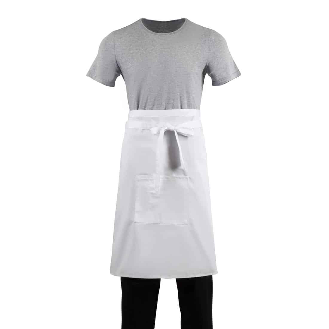 Regular Bistro Apron White - Image 12