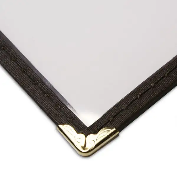 Framed Plastic Menus