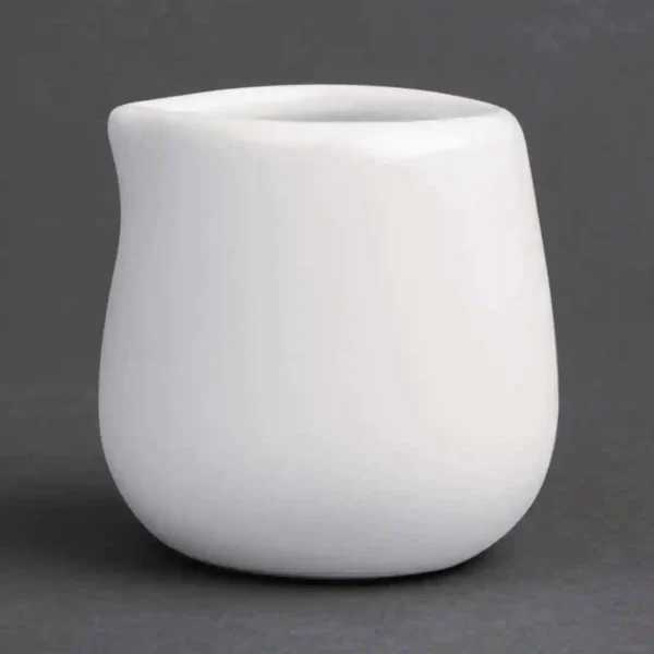 Olympia Whiteware Cream and Milk Jugs 43ml 1.5oz - Image 1