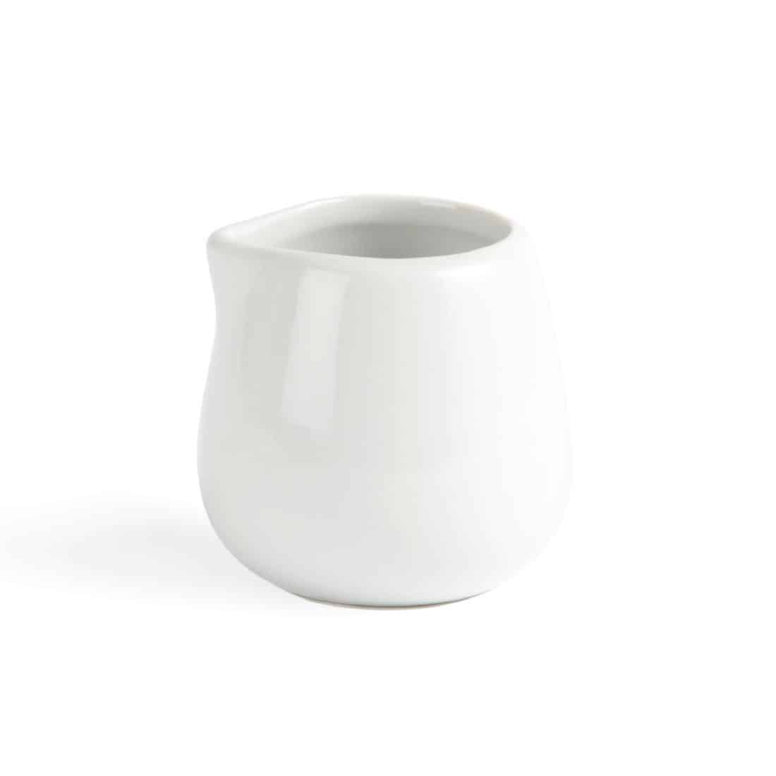Olympia Whiteware Cream and Milk Jugs 85ml 3oz - Image 3