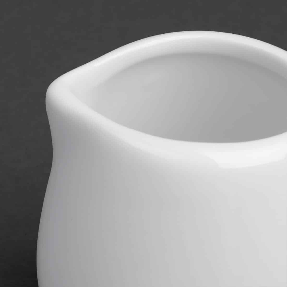 Olympia Whiteware Cream and Milk Jugs 85ml 3oz - Image 4