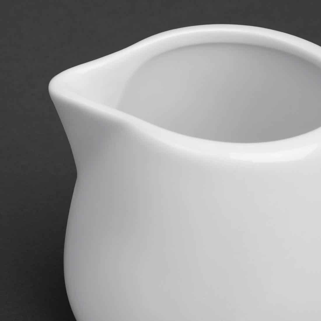 Olympia Whiteware Cream and Milk Jugs 228ml 8oz - Image 4