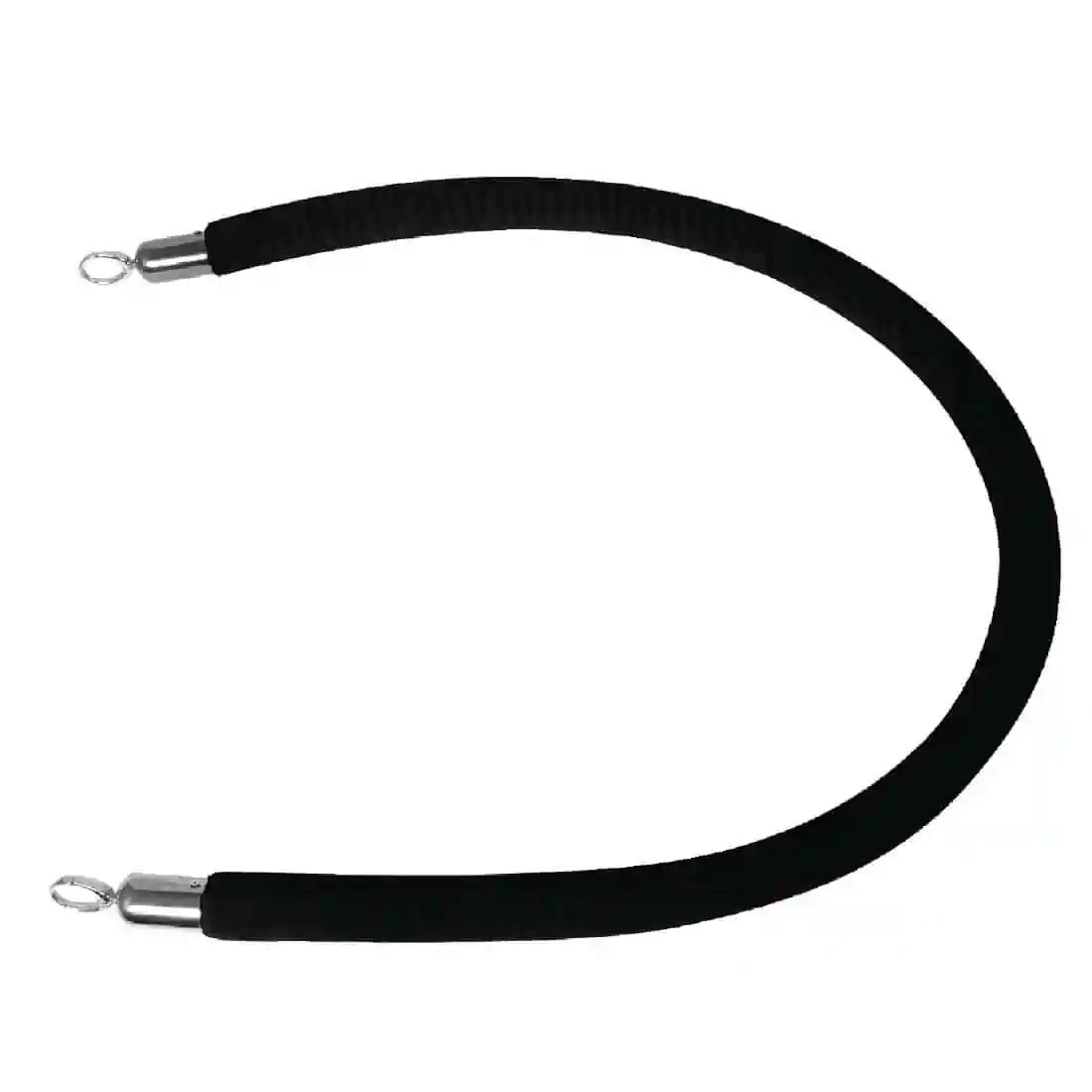 Bolero Black Rope Barrier System 1.5m - Image 1