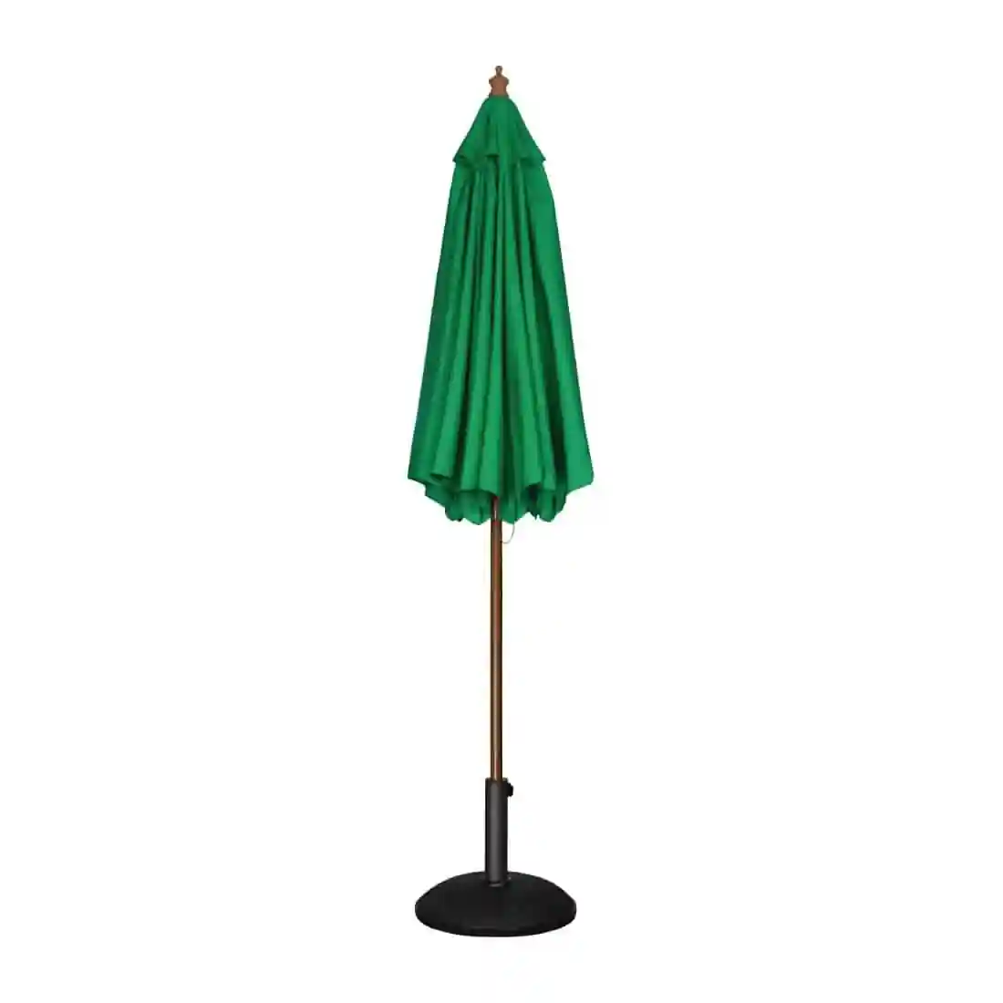 Bolero Round Parasol 2.5m Diameter Green - Image 2