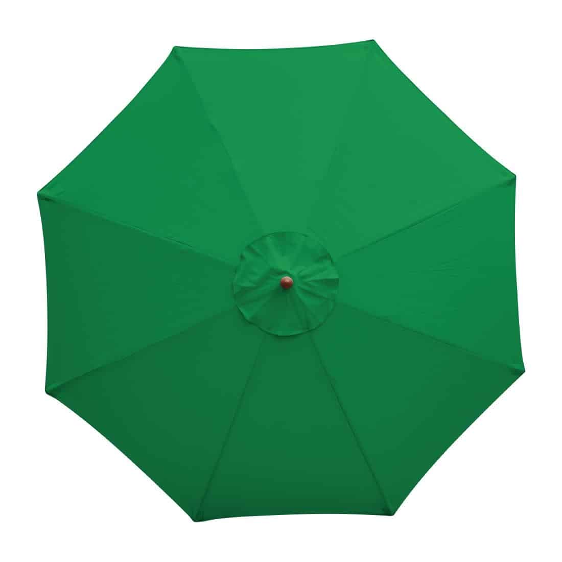 Bolero Round Parasol 2.5m Diameter Green - Image 6