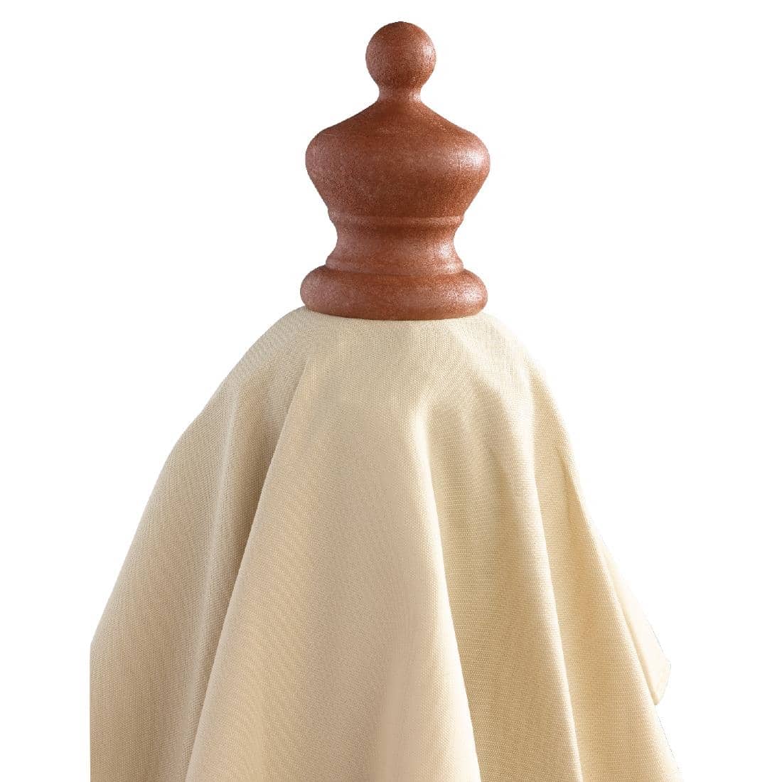 Bolero Round Parasol 2.5m Diameter Cream - Image 7