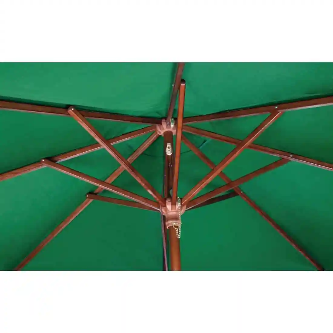 Bolero Round Parasol 3m Diameter Green - Image 3
