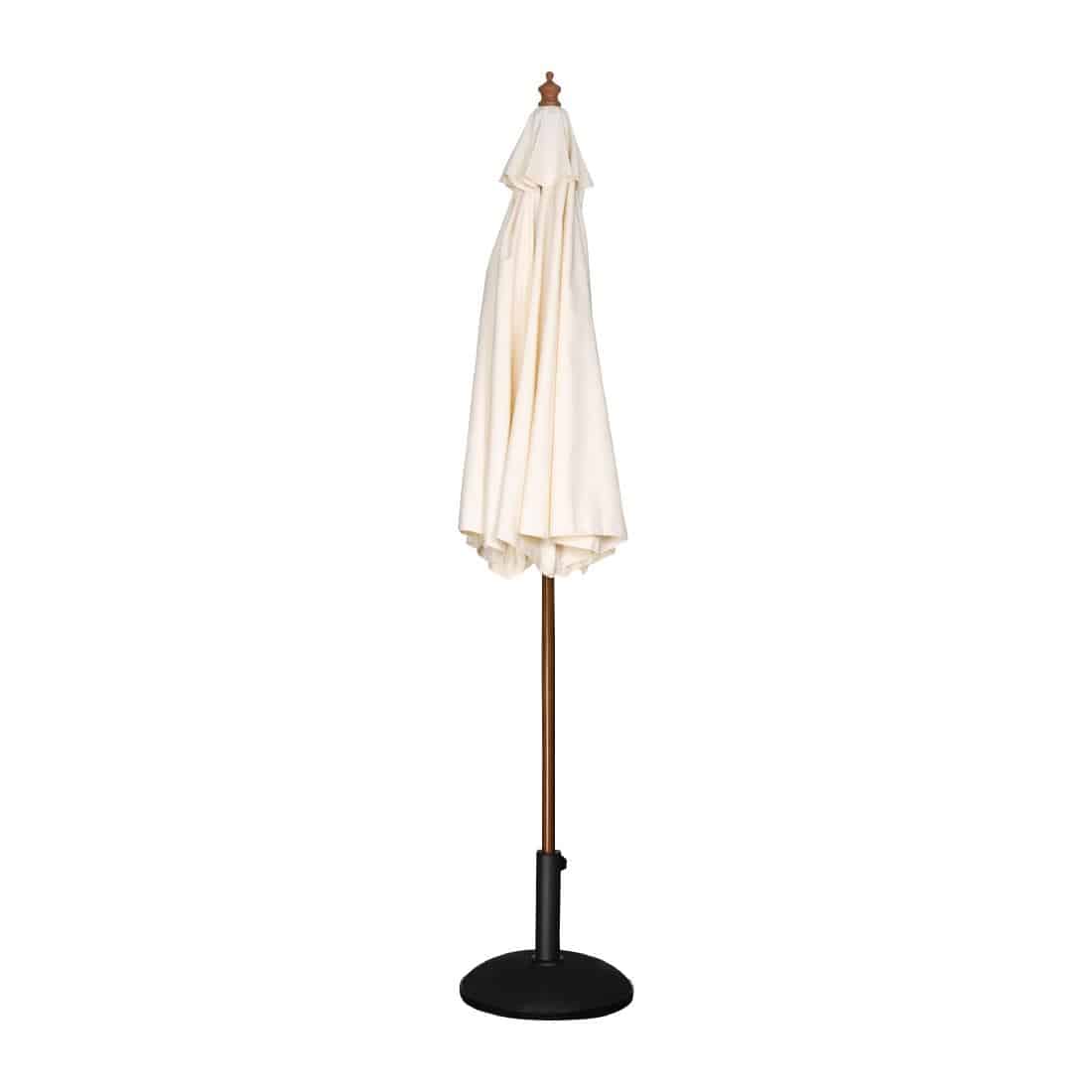 Bolero Round Parasol 3m Diameter Cream - Image 3