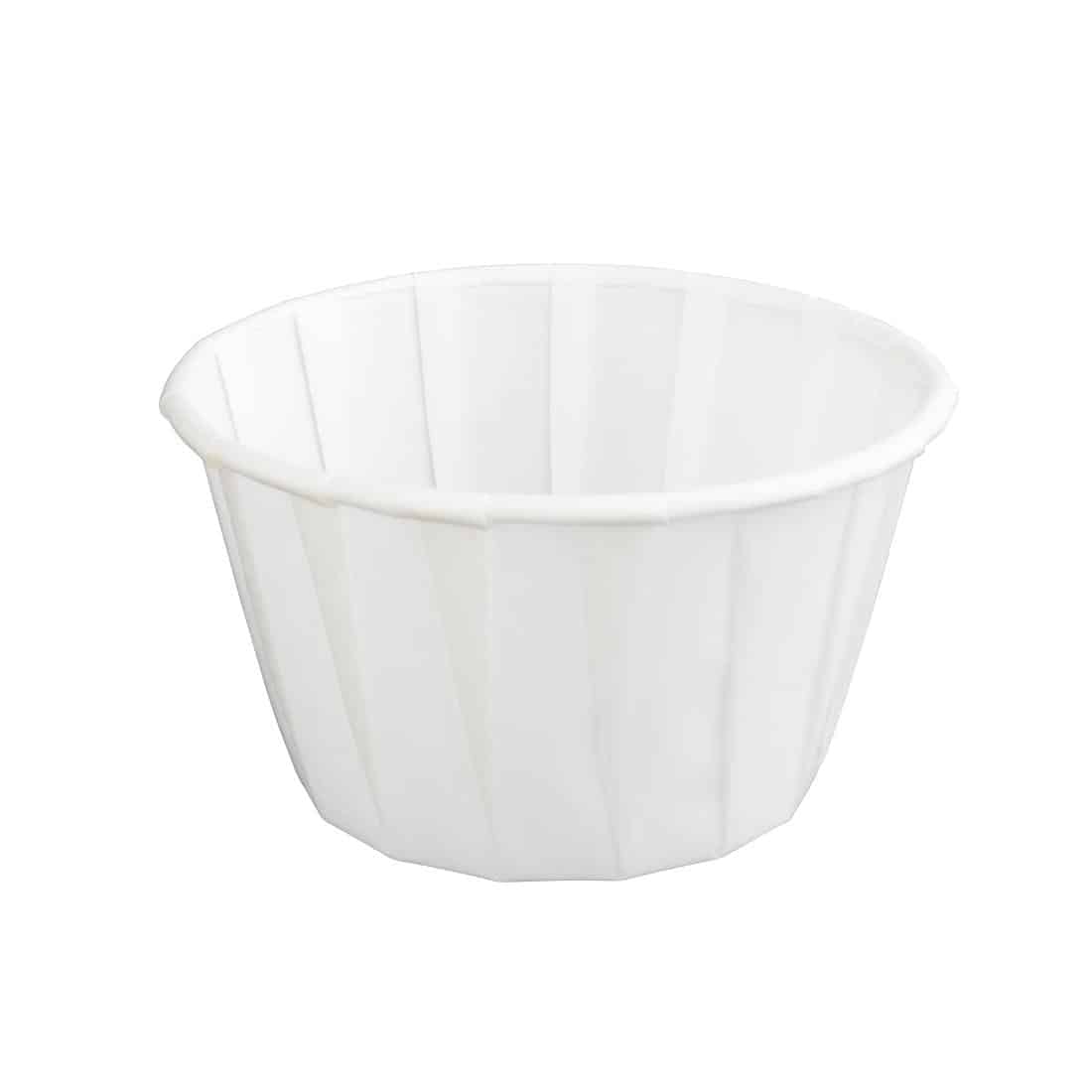 Fiesta Recyclable Paper Sauce Pots Large 112ml / 4oz (Pack of 250)
