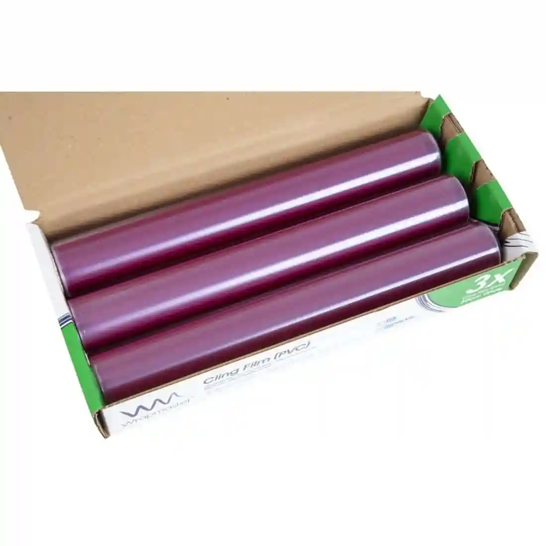 Wrapmaster Cling Film 300mm x 100m (Pack of 3) - Image 3