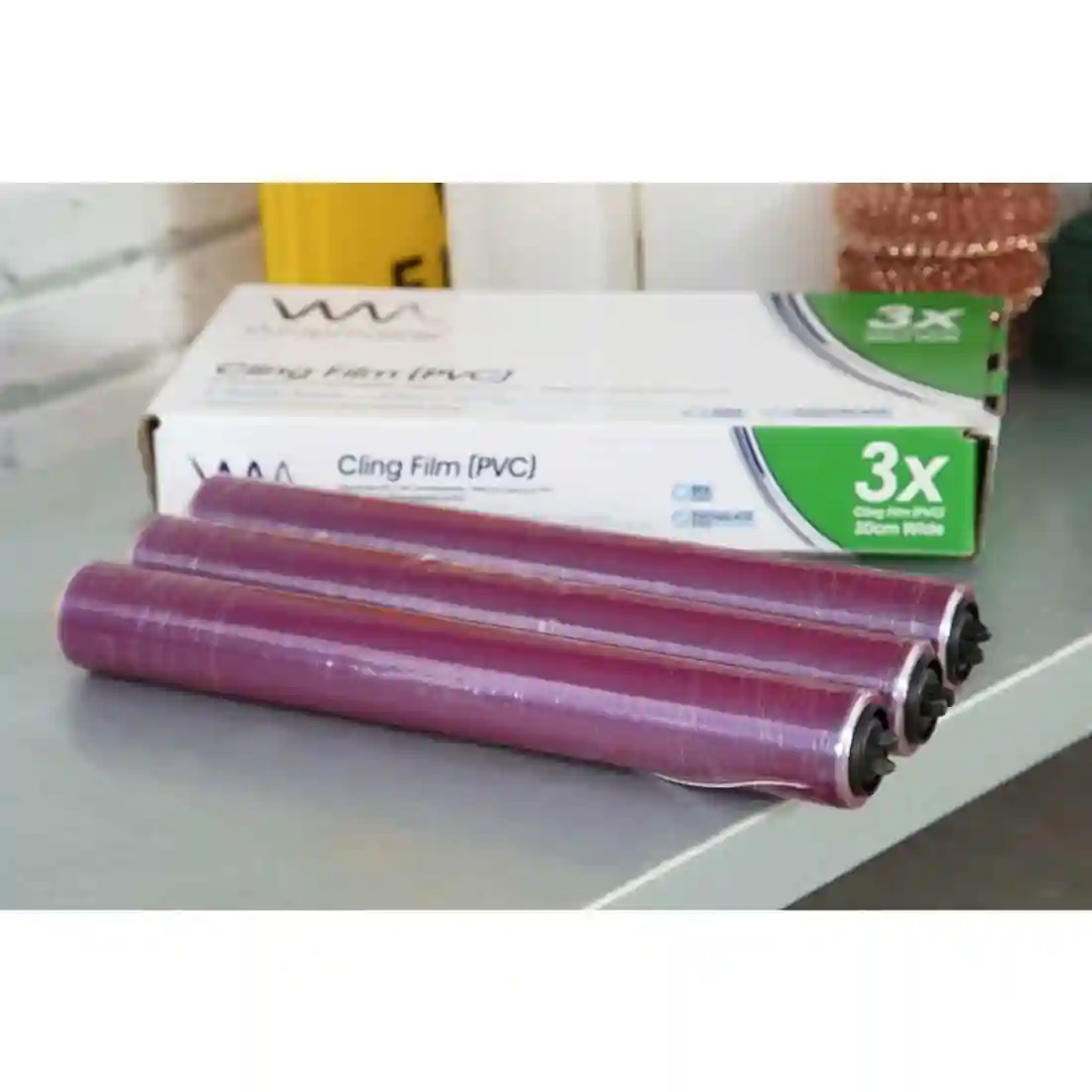 Wrapmaster Cling Film 300mm x 100m (Pack of 3) - Image 5