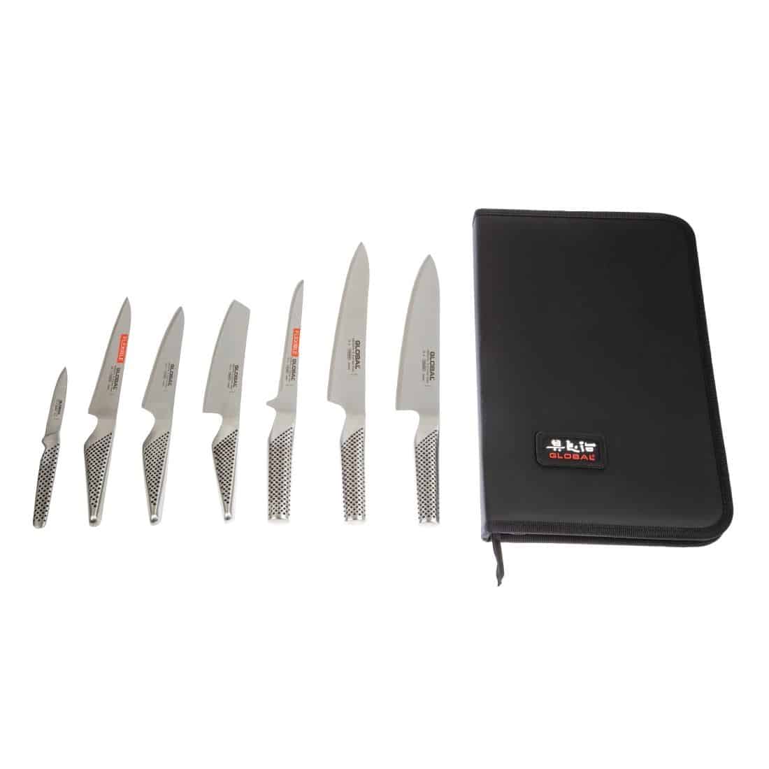 Global 7 Piece Knife Set with Case - Image 6