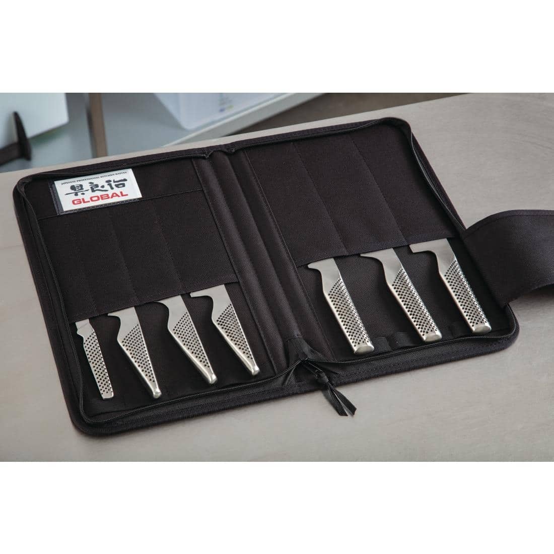 Global 7 Piece Knife Set with Case - Image 7