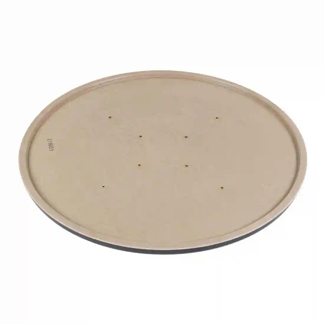 Werzalit Pre-drilled Round Table Top Black 800mm - Image 6