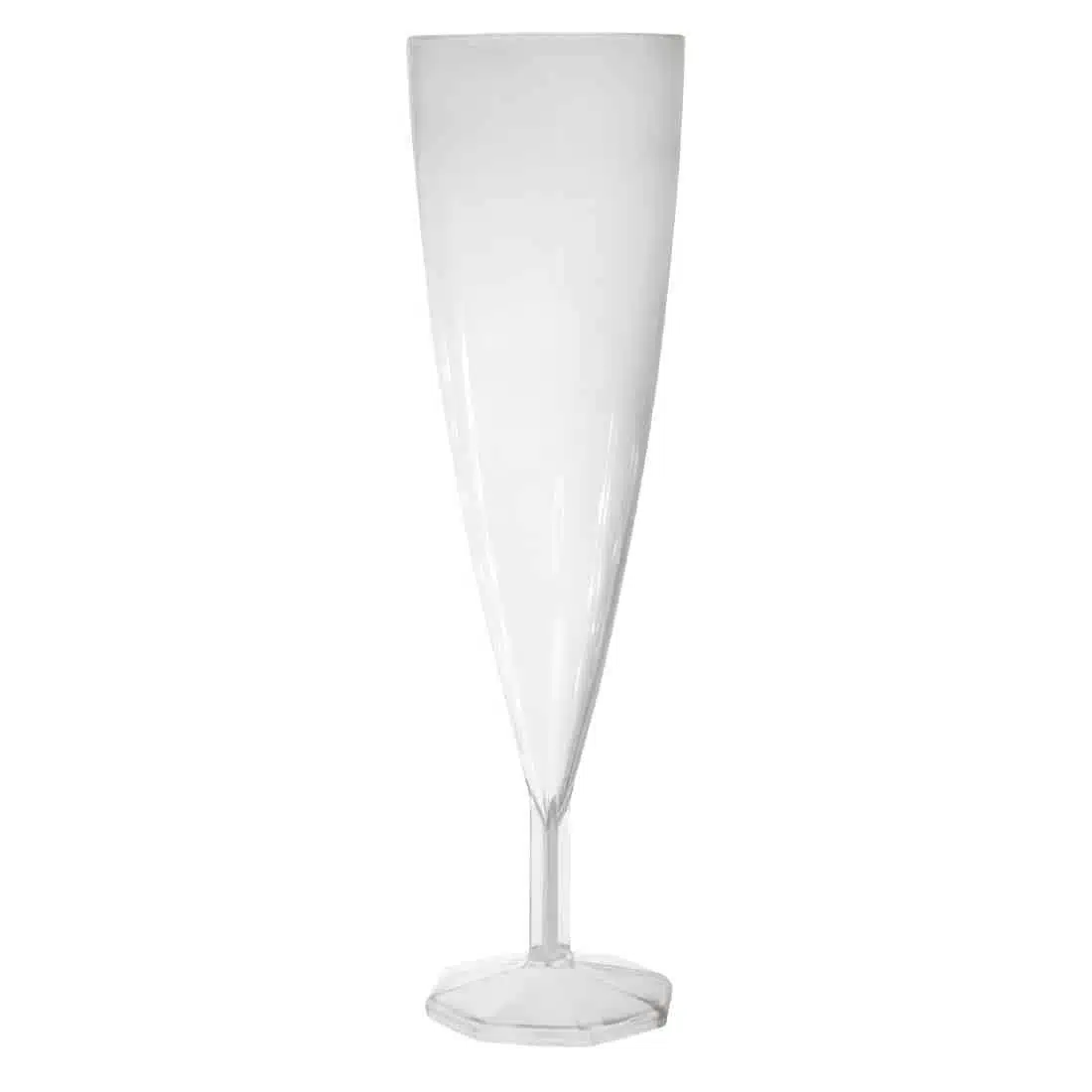 eGreen Disposable Champagne Flutes 135ml (150 Pack) - Image 1