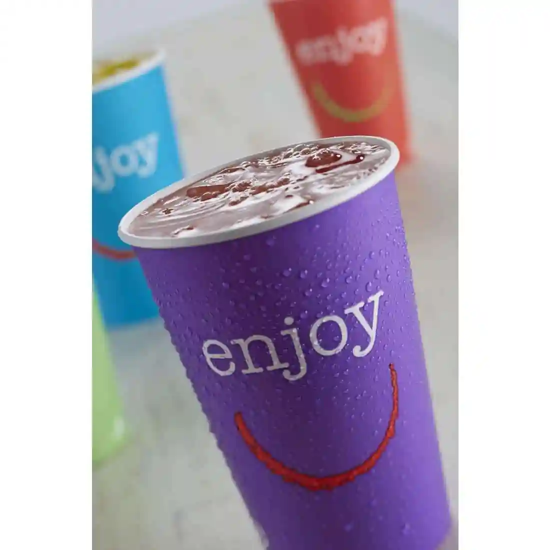Huhtamaki Enjoy Paper Cold Cups 340ml / 12oz (Pack of 1900) - Image 8