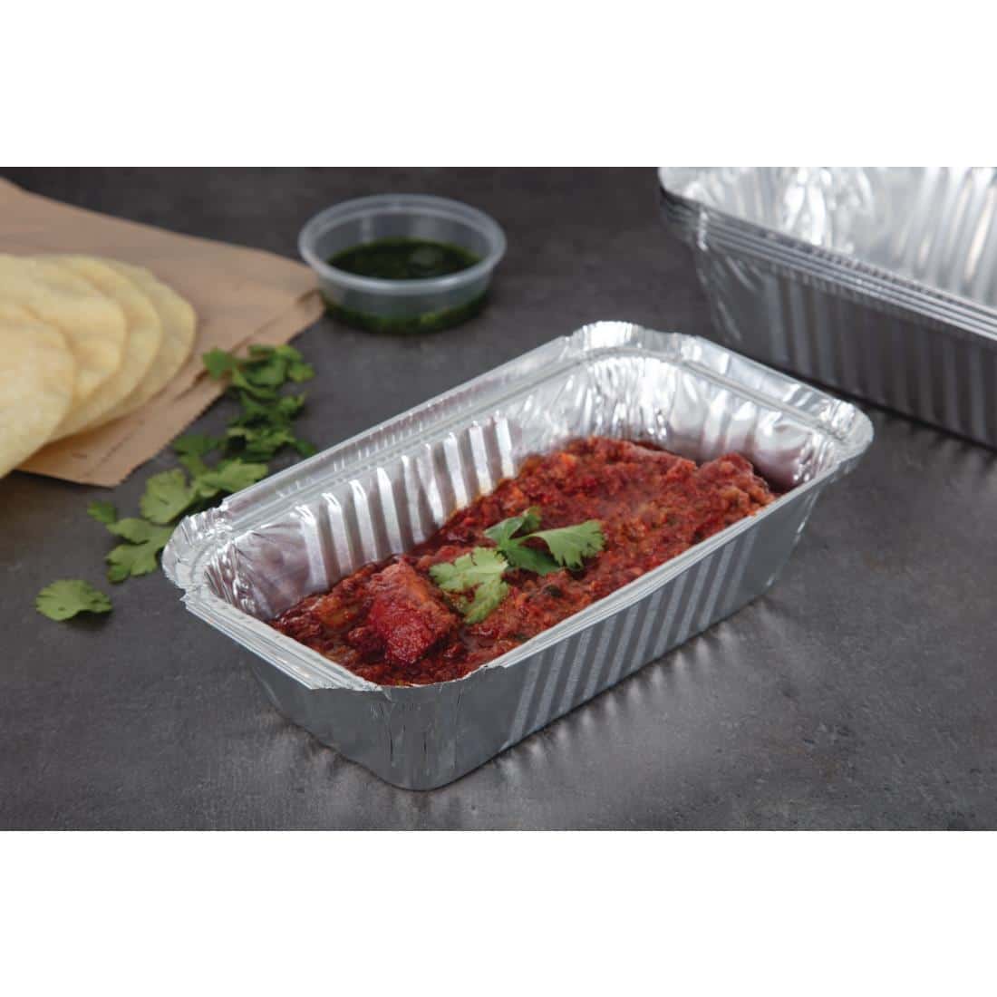 Fiesta Recyclable Foil Containers Large 688ml / 24oz (Pack of 500) - Image 8
