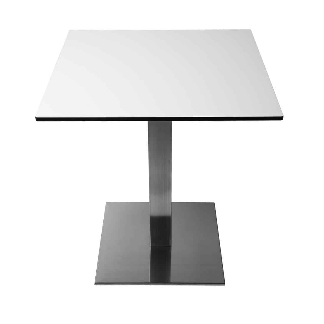 Bolero Stainless Steel Square Table Base - Image 3