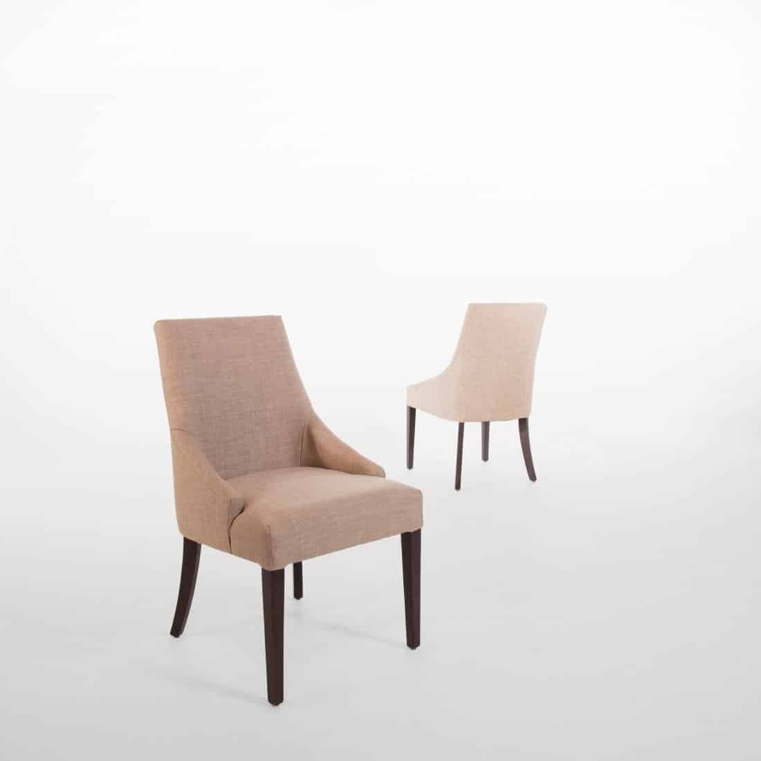 Bolero Neutral Finesse Dining Chairs (Pack of 2) - Image 5