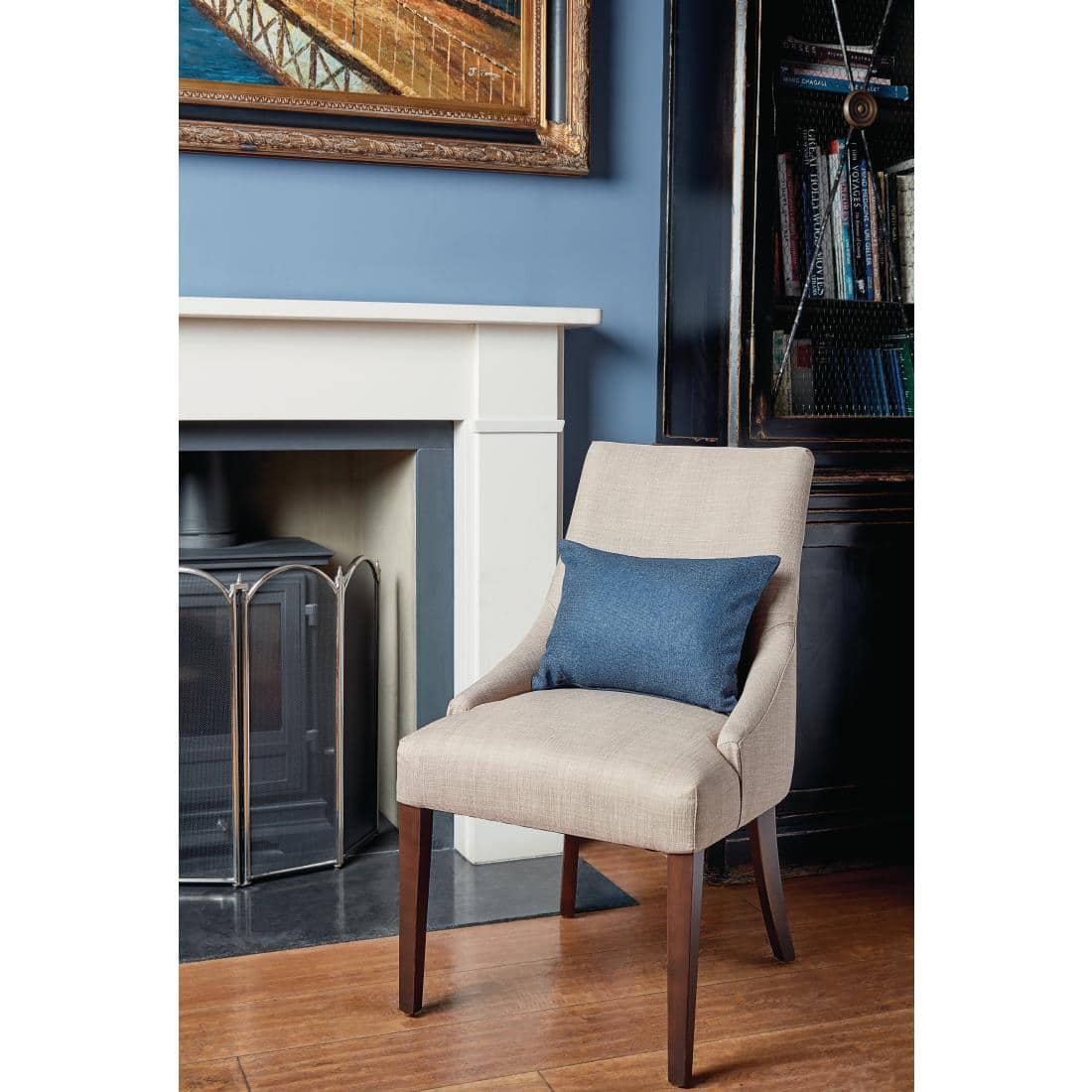 Bolero Neutral Finesse Dining Chairs (Pack of 2) - Image 7