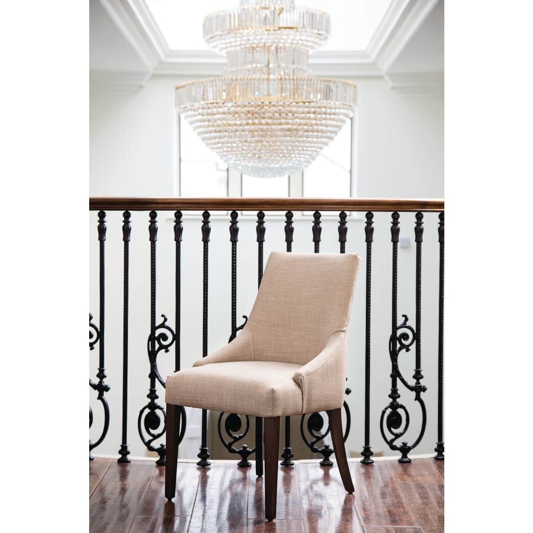 Bolero Neutral Finesse Dining Chairs (Pack of 2) - Image 10