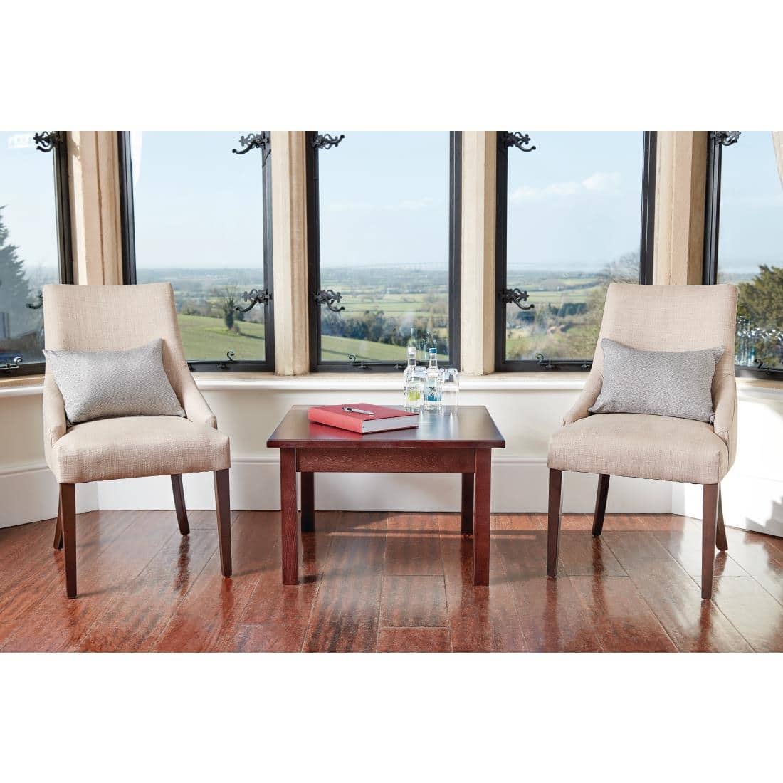 Bolero Neutral Finesse Dining Chairs (Pack of 2) - Image 12
