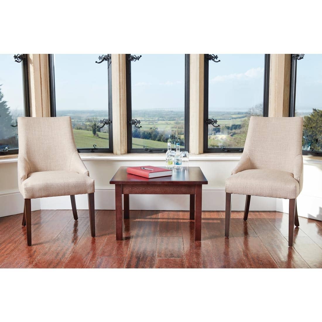 Bolero Neutral Finesse Dining Chairs (Pack of 2) - Image 13