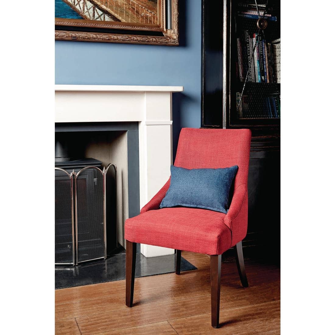 Bolero Dark Red Finesse Dining Chairs (Pack of 2) - Image 8