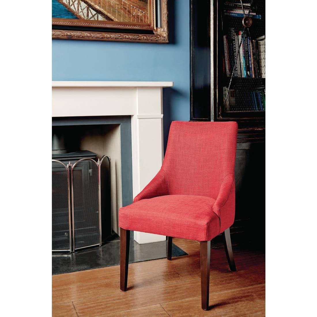 Bolero Dark Red Finesse Dining Chairs (Pack of 2) - Image 9