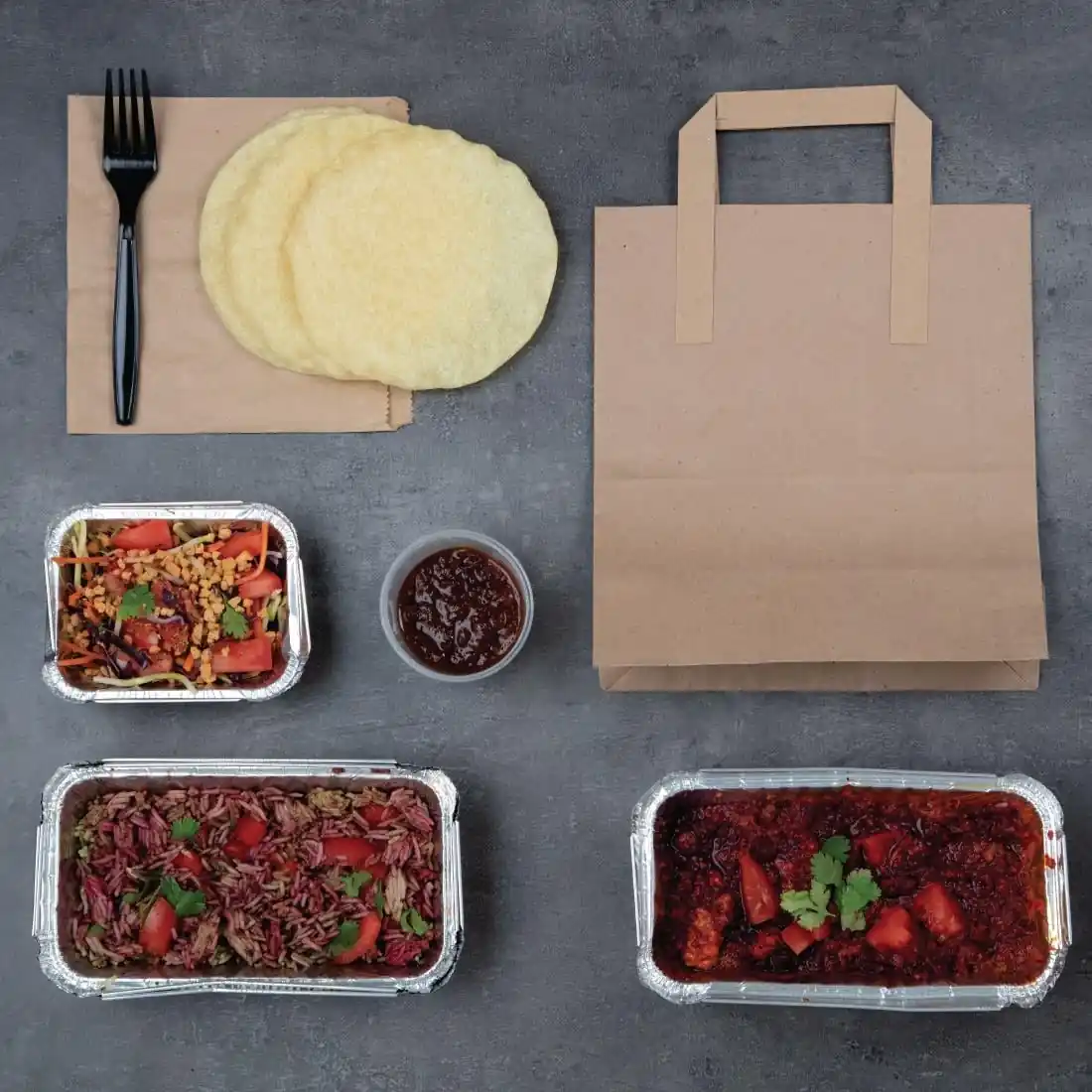 Fiesta Recyclable Brown Paper Carrier Bags Medium (Pack of 250) - Image 11