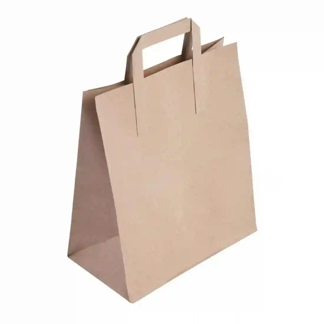 EDLP Fiesta Recyclable Brown Paper Bag with Handles Large (Pack 250) - Image 3