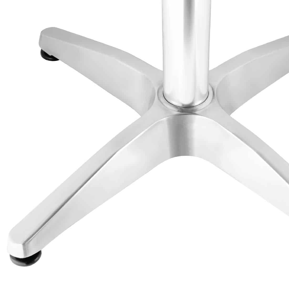 Bolero Square Stainless Steel Bistro Table 700mm - Image 5