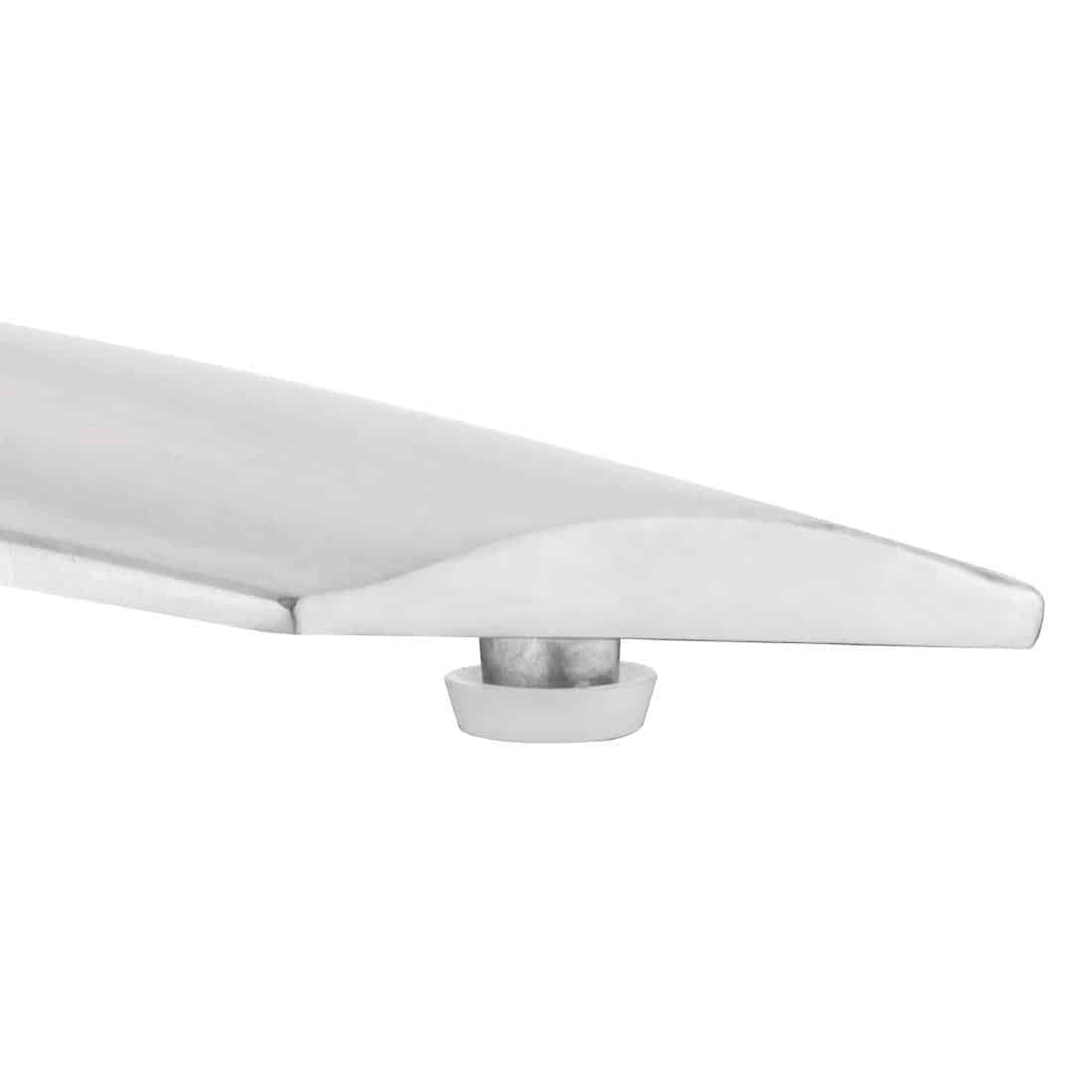 Bolero Square Flip Top Table Stainless Steel 600mm - Image 8