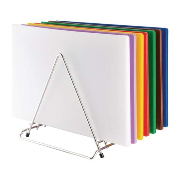 Hygiplas Heavy Duty Chopping Board Rack 7 Slots - Image 3