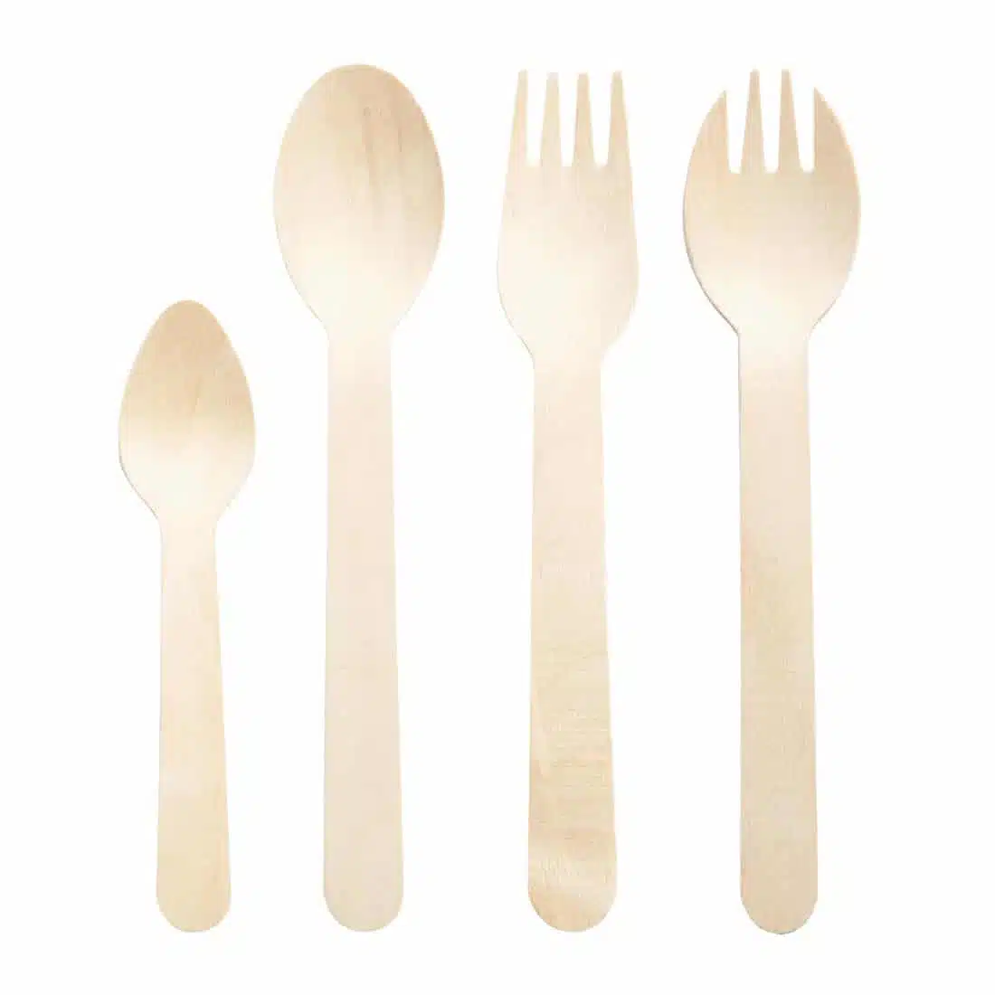 Fiesta Compostable Individually Wrapped Wooden Sporks (Pack of 500) - Image 6