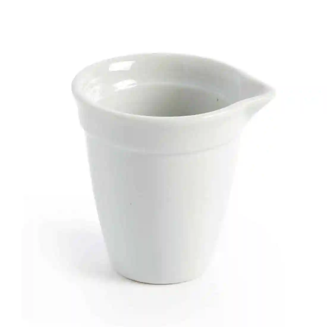 Olympia Bistro Milk Jug White 42ml - Image 2