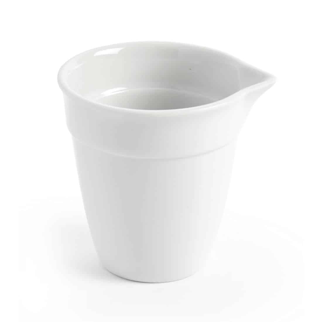 Olympia Bistro Milk Jug White 100ml - Image 3