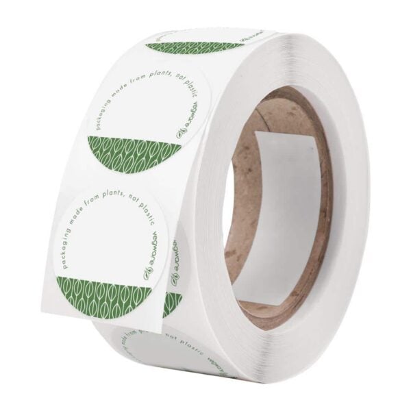 Vegware Compostable Write-On Stickers (Pack of 1000) - Image 2