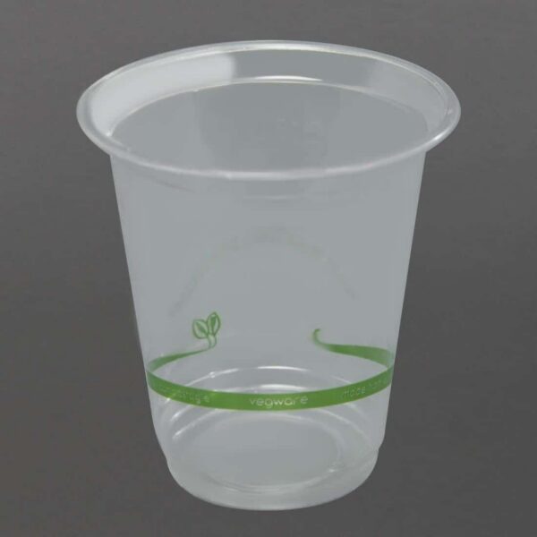 Vegware Compostable PLA Slim Cold Cups 200ml / 7oz (Pack of 1000) - Image 9