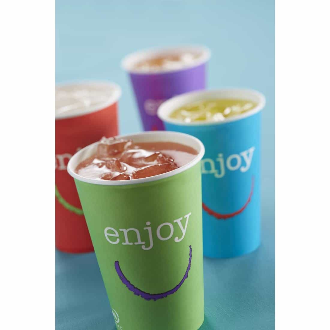 Huhtamaki Enjoy Paper Cold Cups 455ml / 16oz (Pack of 1000) - Image 3